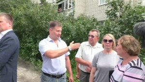 Жители Сырского Рудника ждут решения ряда проблем.Афанасьев и Аверов посетили округ Андрея Иголкина