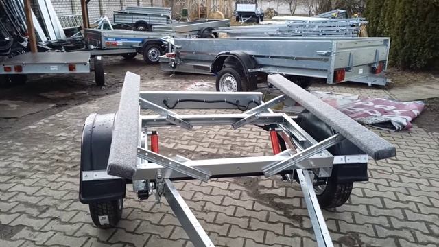 Лодочный прицеп Дон 3517 , самосвал. смотреть онлайн