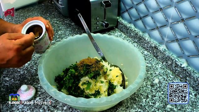 Asla Yağ Çekmeyen Çıtır Çıtır Kabak Mücveri Tarifi | Zucchini Pancake Recipe | Ev Yemekleri [KDERE]