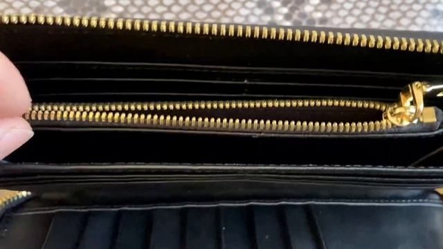 Клатч мужской из кожи крокодила, на молнии, в чёрном цвете. смотреть онлайн