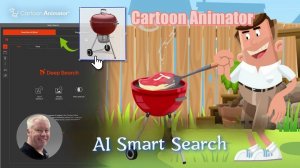 Знакомство с продвинутым поиском AI Smart Search в Cartoon Animator