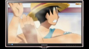 Ван Пис - Хэнкок и Луффи (прикол)