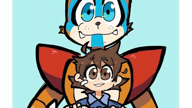 как нарисовать Мишку Фредди и Грегори? на весь лист? смотреть онлайн