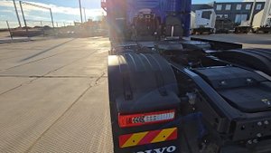 Тягач VOLVO FH500XL, Синий, с большими баками