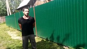 Отзыв довольного клиента компании "Доступные заборы"