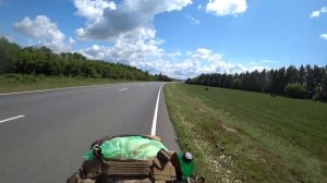 √{8} Борода Едет на велосипеде STELS 350 Велопутешествие Иваново-Волгоград-Краснодар- Новороссийск