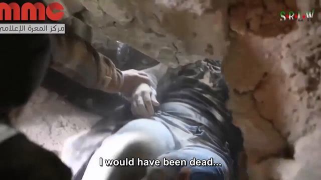 SYRIA  A nurse trapped for 8 hours under the rubble of the MSF hospital
