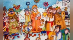 Щедрівка "Ой Сивая тая Зозуленька" Щедрий вечір Добрий Вечір.Веселих Свят!
