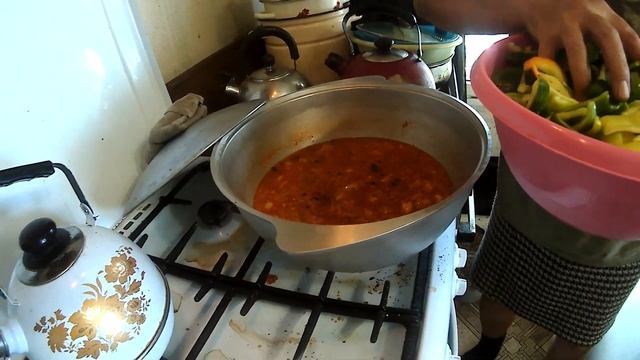 Домашнее лечо по бабушкиному рецепту. Заготовки на зиму.