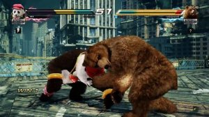 PANDA vs GRIZZLY (WRECKING RUDY IN TEKKEN) | TAATATAAA!!~ EDITION