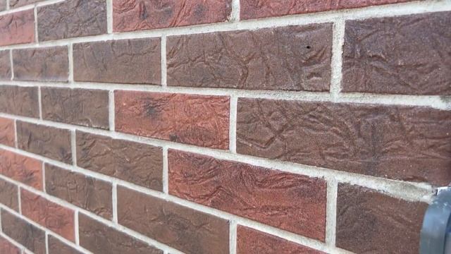 Отделка фасада гибким кирпичом. Как выглядит дом облицованный гибким кирпичом. Отзыв покупателя. смотреть онлайн