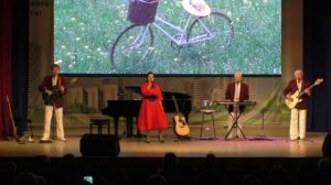 Ксения Быкова и ВИА ВЕРНЫЕ ДРУЗЬЯ   Творческий вечер Ксении Быковой в Долгопрудном,5 июня 2022 года