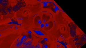 Gummy Bear English Red and Blue Monster Voice Mirror