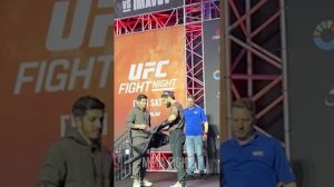 Таджикистанец Наимов и австралиец Офли провели СТЕРДАУН перед боем на UFC Fight Night 250