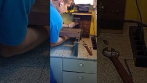 Станок для подрезки алмазных коронок.