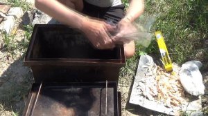 Чехоня  гарячого копчення. Як підготувати рибу в тузлуку до копчення.