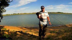 Рыбалка на пруду