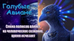 Голубые Авиане: Смена полюсов влияет на человеческое сознание, время исчезает