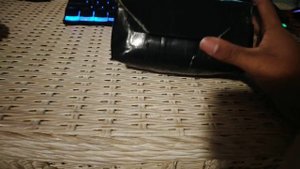 Gorilla tape belt pouch.