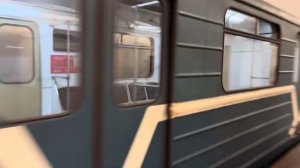 Перегонка электропоезда 81-717/714.5М «Номерной» на станции «Курская» (КолЛ)