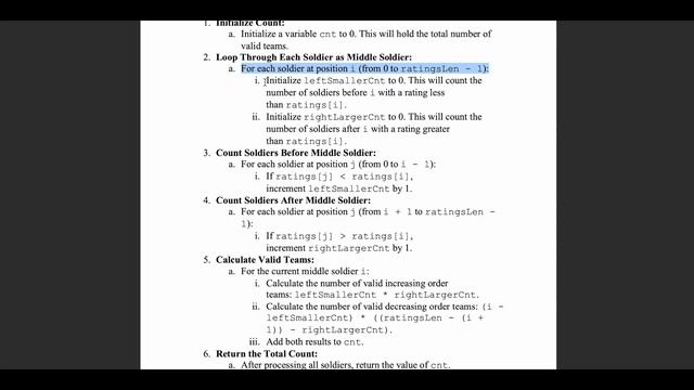 1395 Count Number of Teams|Step-by-Step Solution|LeetCode|Coding Interview|DSA|Sorting|Daily Proble