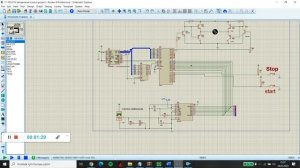 emu8086 and Proteus Temperature Control