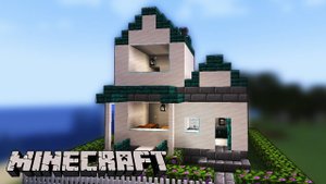 Как Построить Красивый Дом в Minecraft в стиле Лего. Постройки в майнкрафт. #майнкрафт #minecraft