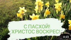С ПАСХОЙ! Христос Воскресе! В этот светлый и чистый праздник желаю в Ваш дом добра и благодати.