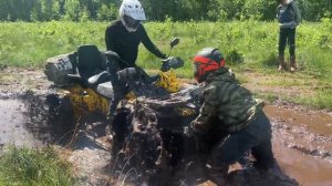 Лютая покатушка на квадрах! Засаживаем стелс гепард 800🫣