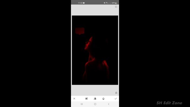 How to add neon glow effect to photos with Snapseed😱🔥||photo editing||edit||SH Edit Zone