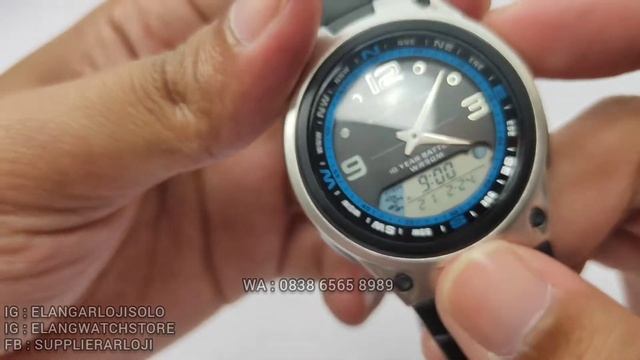 CASIO AW82 : CASIO MIRIP AW81 TAPI BULAT (2021)