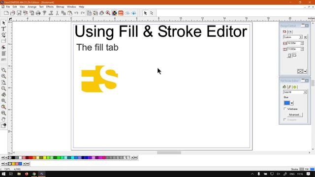 SAi FlexiSTARTER the Fill Tab for the (FSE) (Part 1) Fill and Stroke Editor Mini-Series