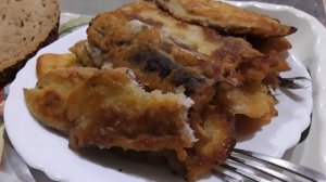 жареная рыба игла
