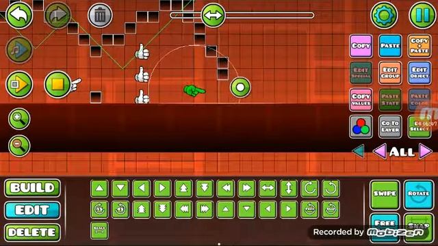 Строю уровень geometry dash (1 часть) смотреть онлайн