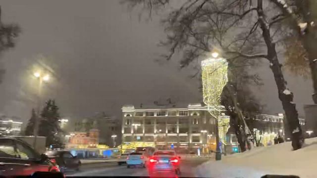 Движение ВечернейМосквы!!! В ускоренном режиме  ##22января22года##центрмосквы#тверская