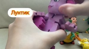 Лунтик и его друзья обзор фигурок-игрушек мультик 3+