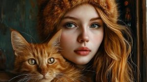 Классное видео о рыжем коте.