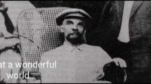 Lenin what a wonderfull world AI cover