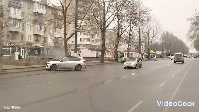 Мелитополь/Микрорайон/Январь 2025/Город из окна авто🏙️🚐