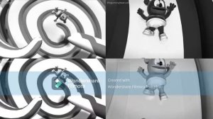 Gummy Bear Song Lollipop HD (Four Black & White Version At Once)