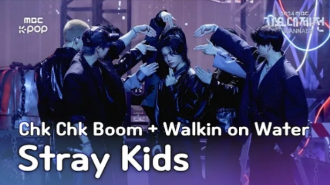 Stray Kids "Chk Chk Boom + Walkin On Water" [2024 가요대제전] 250130