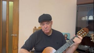 Кавер на гитаре.Белый конь-Александр Малинин.
