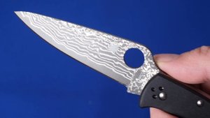 НОЖ SPYDERCO ENDURA 4 BLACK PAKKAWOOD DAMASCUS EXCLUSIVE C10WDBK