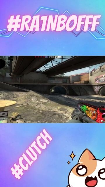 Epic clutch 1vs4 #csgo #shorts #стрим