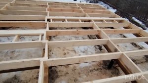 Дом своими руками. Часть 5. Установка закладных под стены. Каркасный дом 8*14