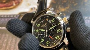 Pilot BERKUT Flightchronograph - Poljot caliber 31681