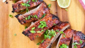 Свиные ребра в кисло-сладком соусе