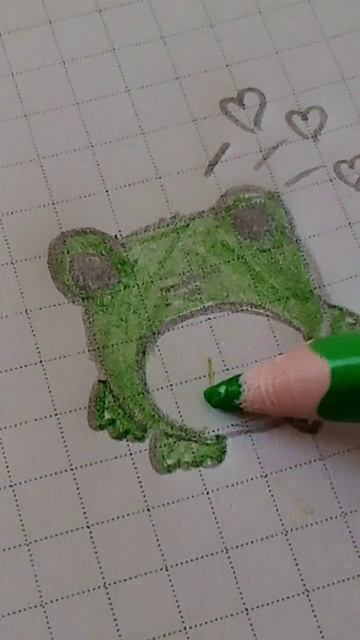🐸 🍄 #животные #природа #лягушонок #рисование смотреть онлайн