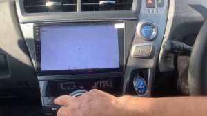 Prius Alpha магнитола