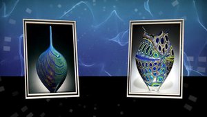 ВАЗЫ ИЗ МУРАНСКОГО СТЕКЛА.